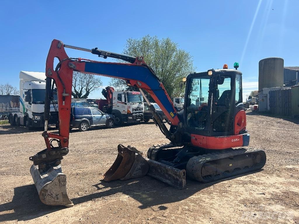 Kubota U 55-4 حفارات صغيرة أقل من 7 طن (حفارات صغيرة)