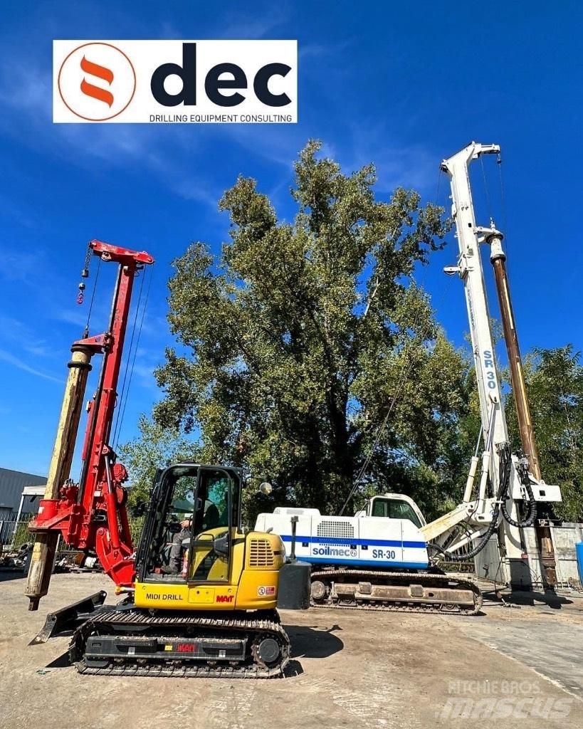 Soilmec SR30 منصات دق خوازيق