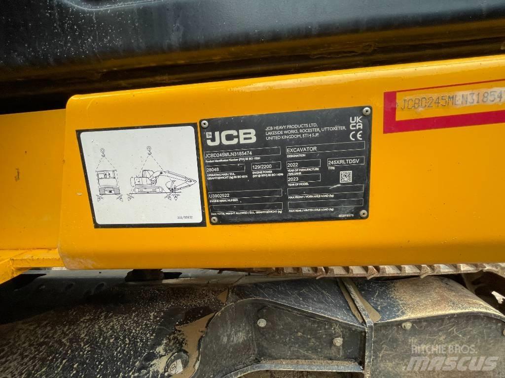 JCB 245 XR حفارات زحافة
