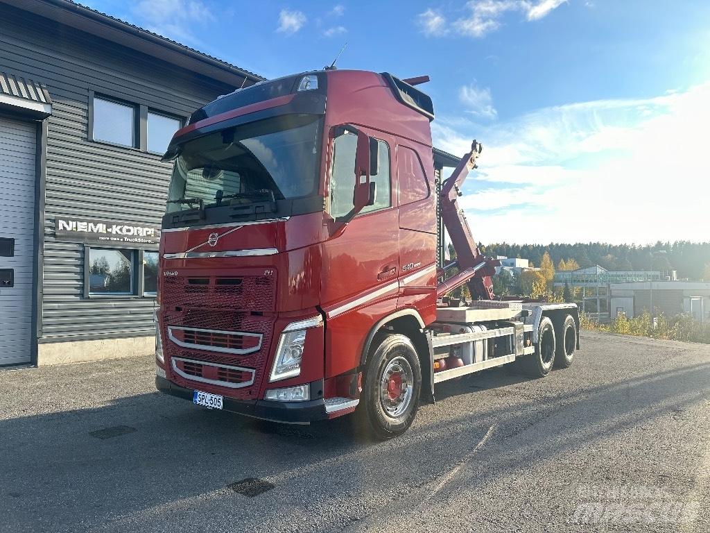 Volvo FH13 540 6x4 شاحنات الرافعات الخطافية