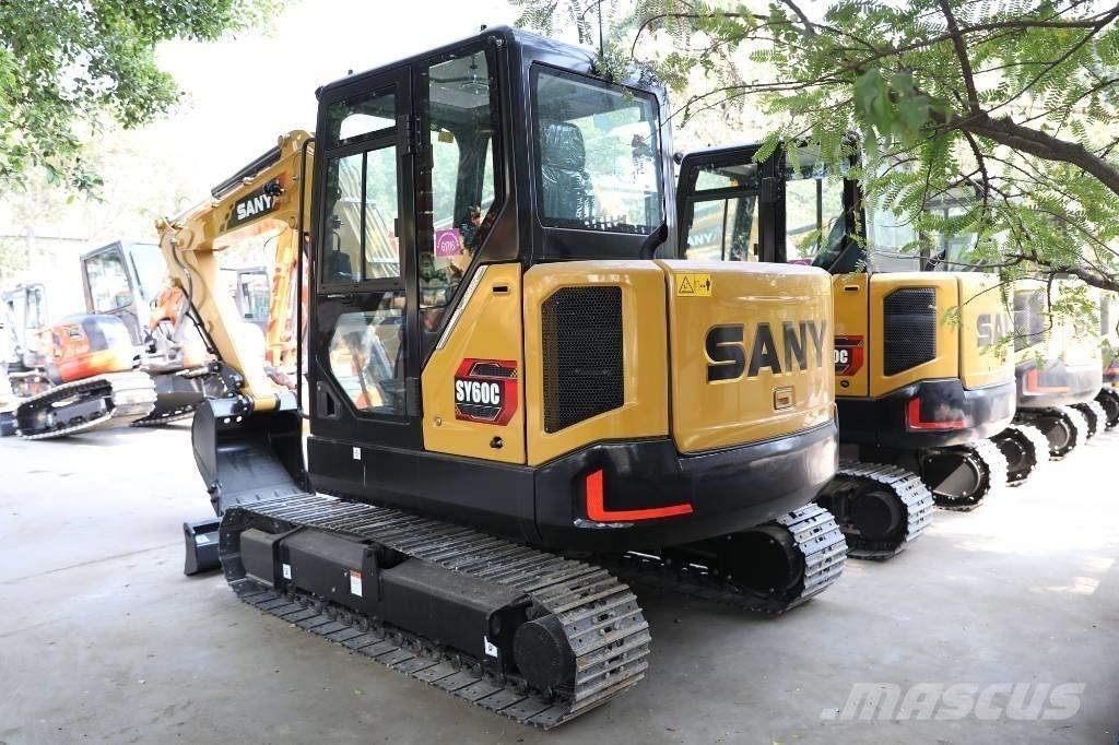 Sany SY 60 C حفارات صغيرة أقل من 7 طن (حفارات صغيرة)