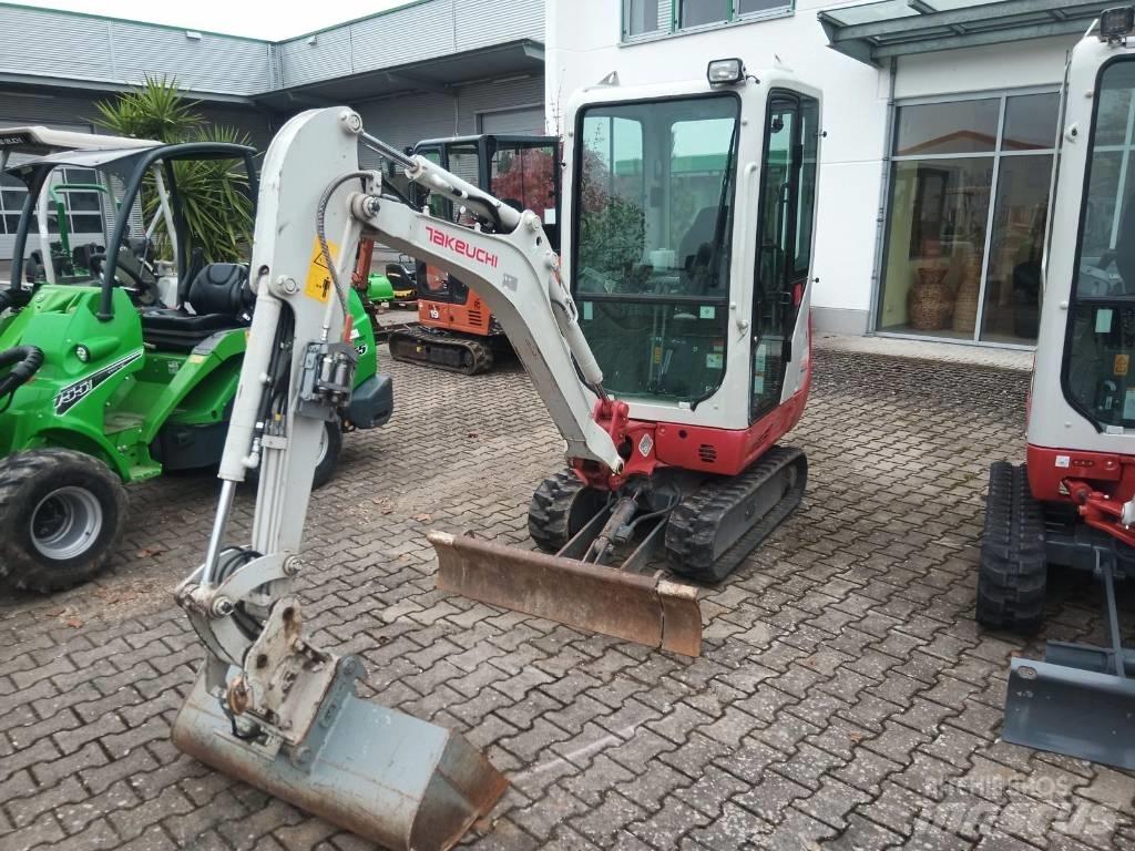 Takeuchi TB 216 حفارات صغيرة أقل من 7 طن (حفارات صغيرة)