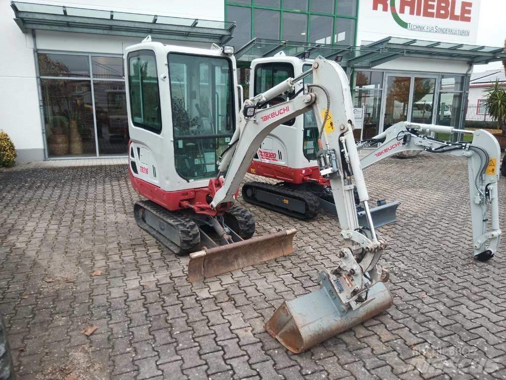 Takeuchi TB 216 حفارات صغيرة أقل من 7 طن (حفارات صغيرة)