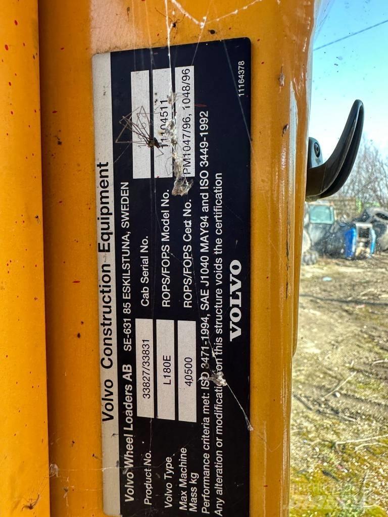 Volvo L 180 E CABIN كابينة والداخلية