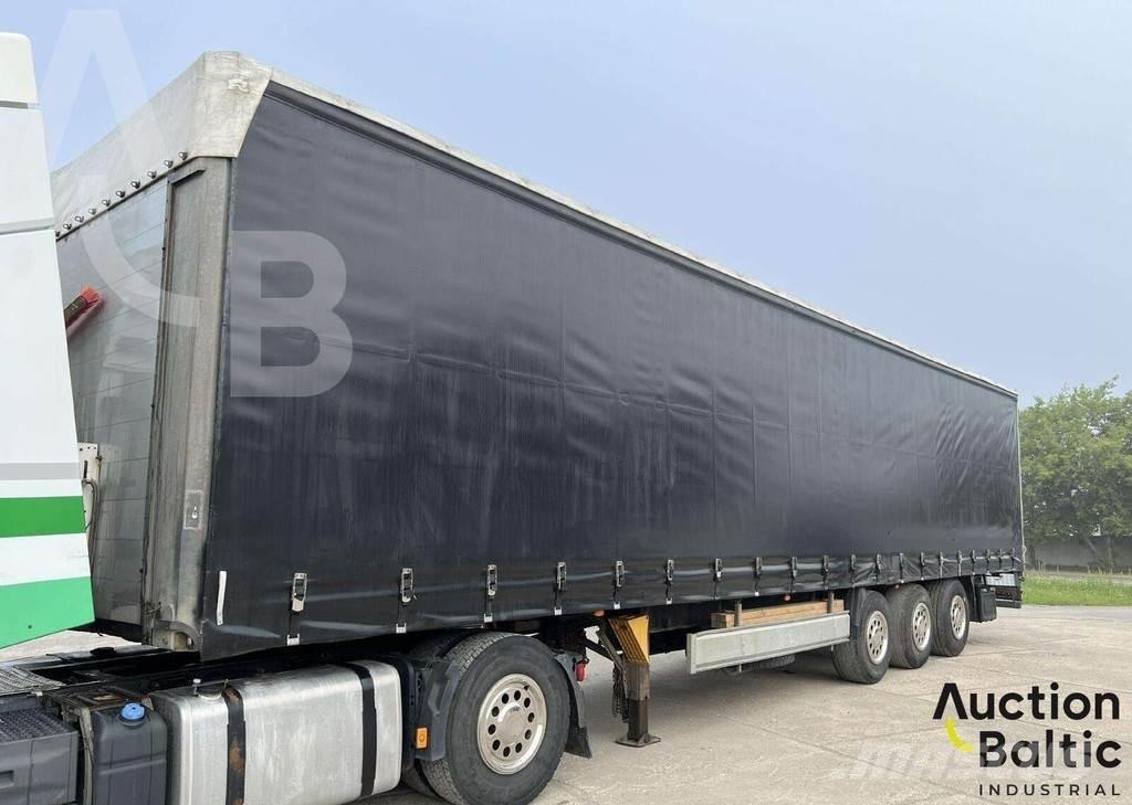 Fliegl SDS 350 نصف مقطورات بباب جانبي