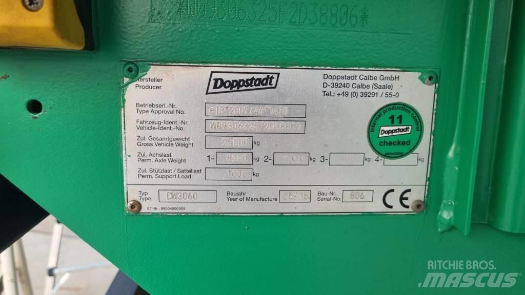 Doppstadt DW 3060 ماكينات تقطيع أخشاب الحراجة