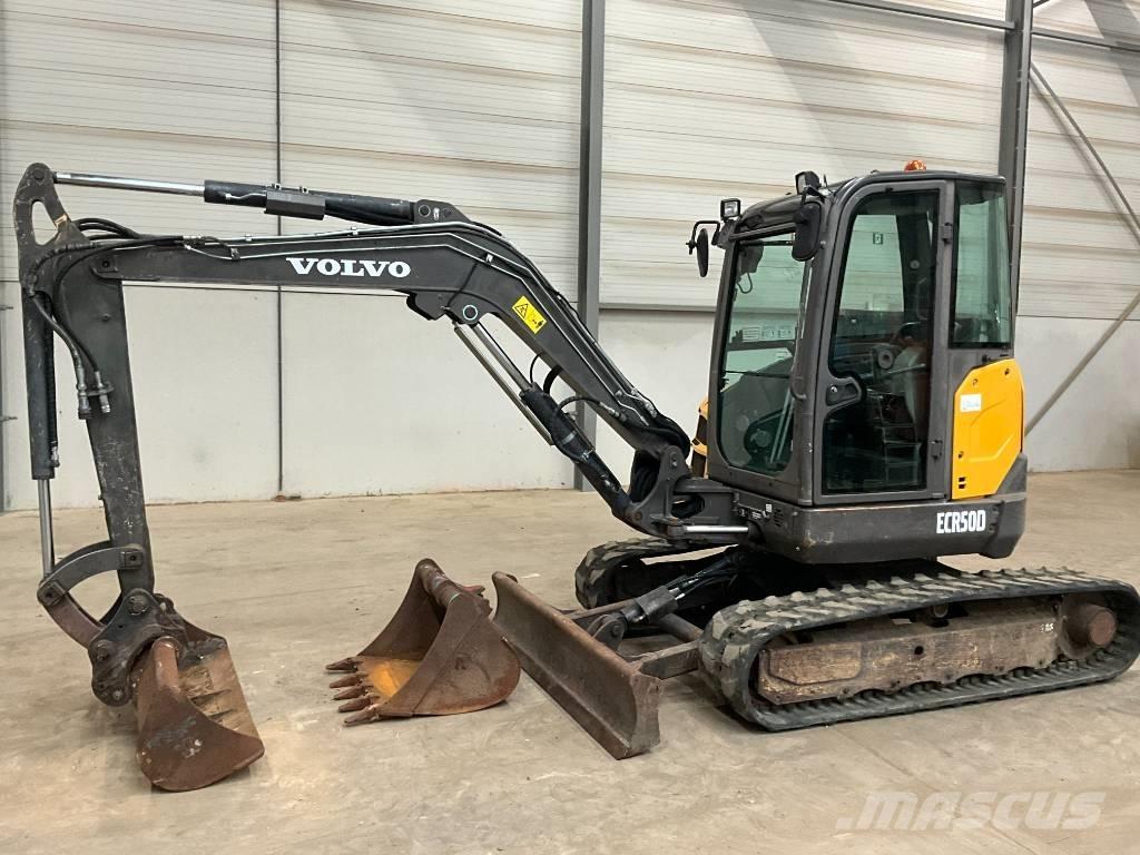 Volvo ECR 50 D حفارات صغيرة أقل من 7 طن (حفارات صغيرة)