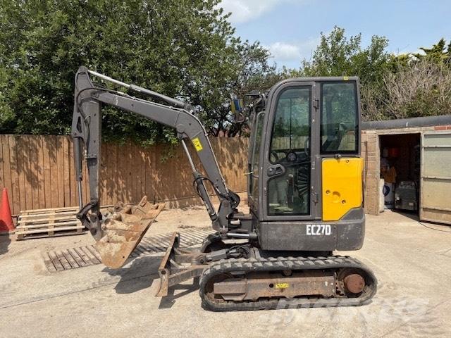 Volvo EC 27 D حفارات صغيرة أقل من 7 طن (حفارات صغيرة)