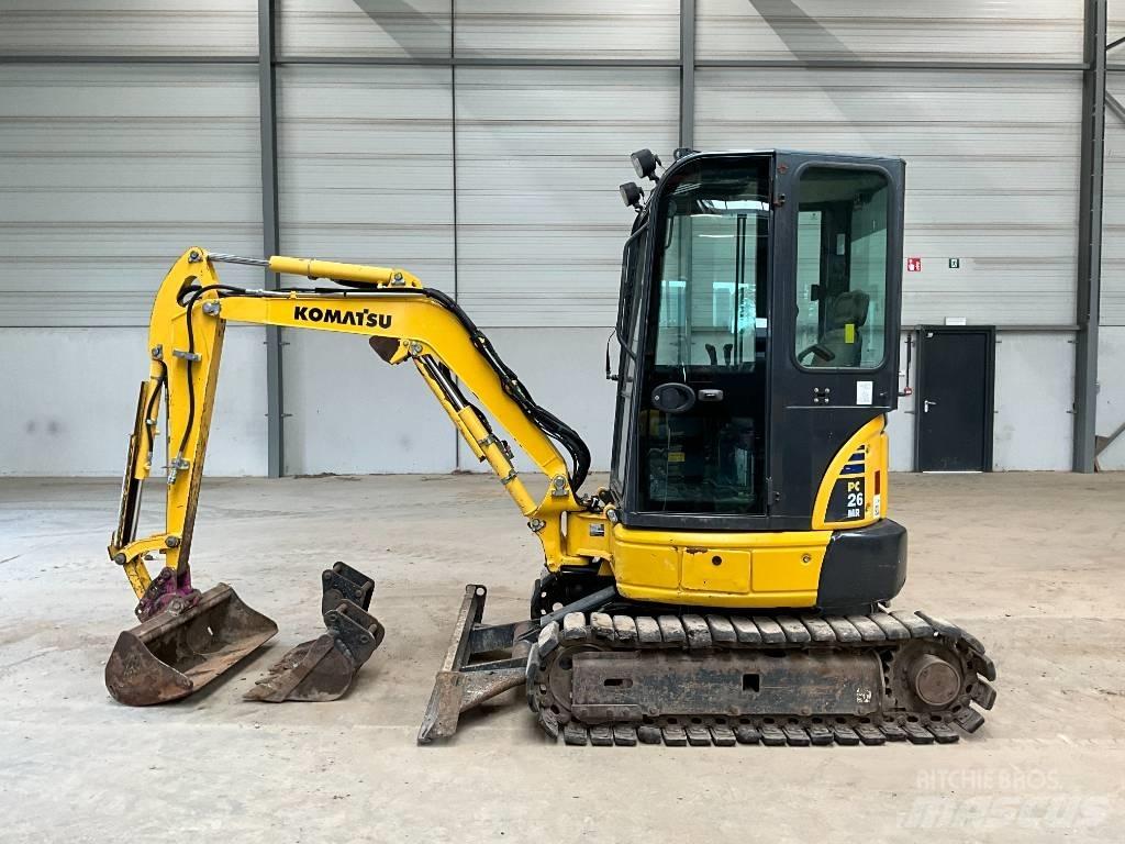 Komatsu PC 26 MR-3 حفارات صغيرة أقل من 7 طن (حفارات صغيرة)