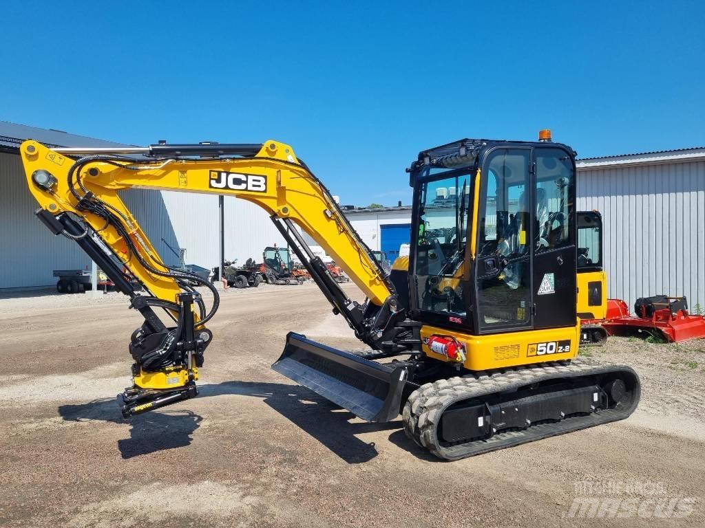 JCB 50Z-2,  Omg.lev! حفارات صغيرة أقل من 7 طن (حفارات صغيرة)
