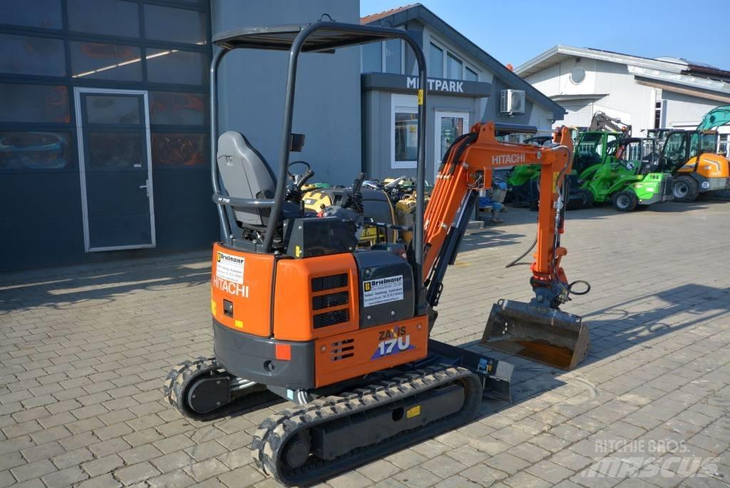 Hitachi ZX 17 U-6 حفارات صغيرة أقل من 7 طن (حفارات صغيرة)
