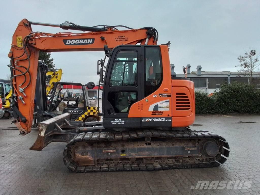 Doosan DX140LCR-5 حفارات زحافة