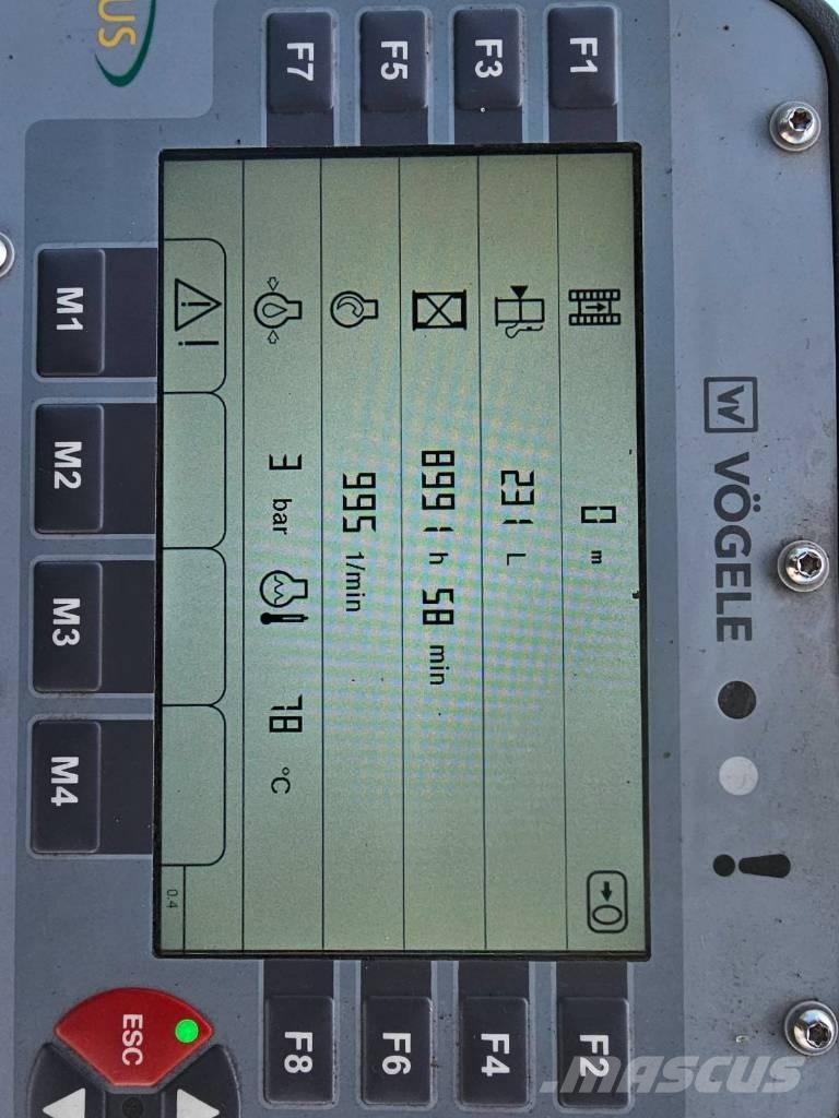 Vögele 1600-2 معدات السفلتة