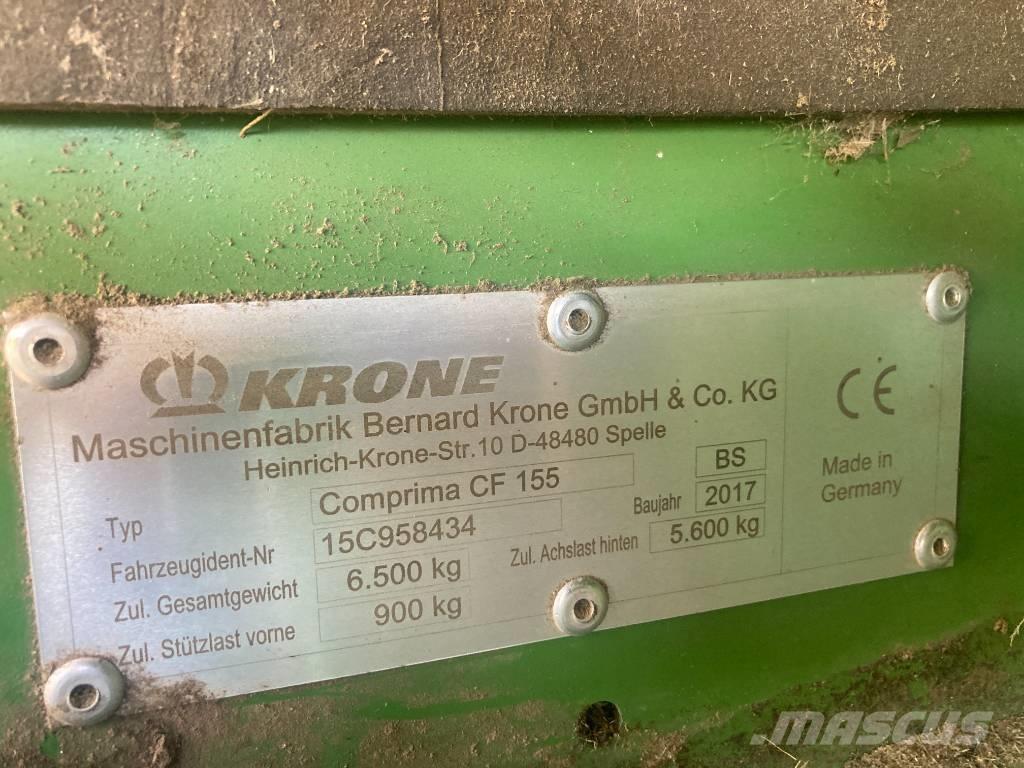 Krone CF155XC محزمات مستديرة