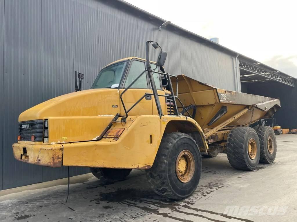 CAT 735 ساحبات مفصلية