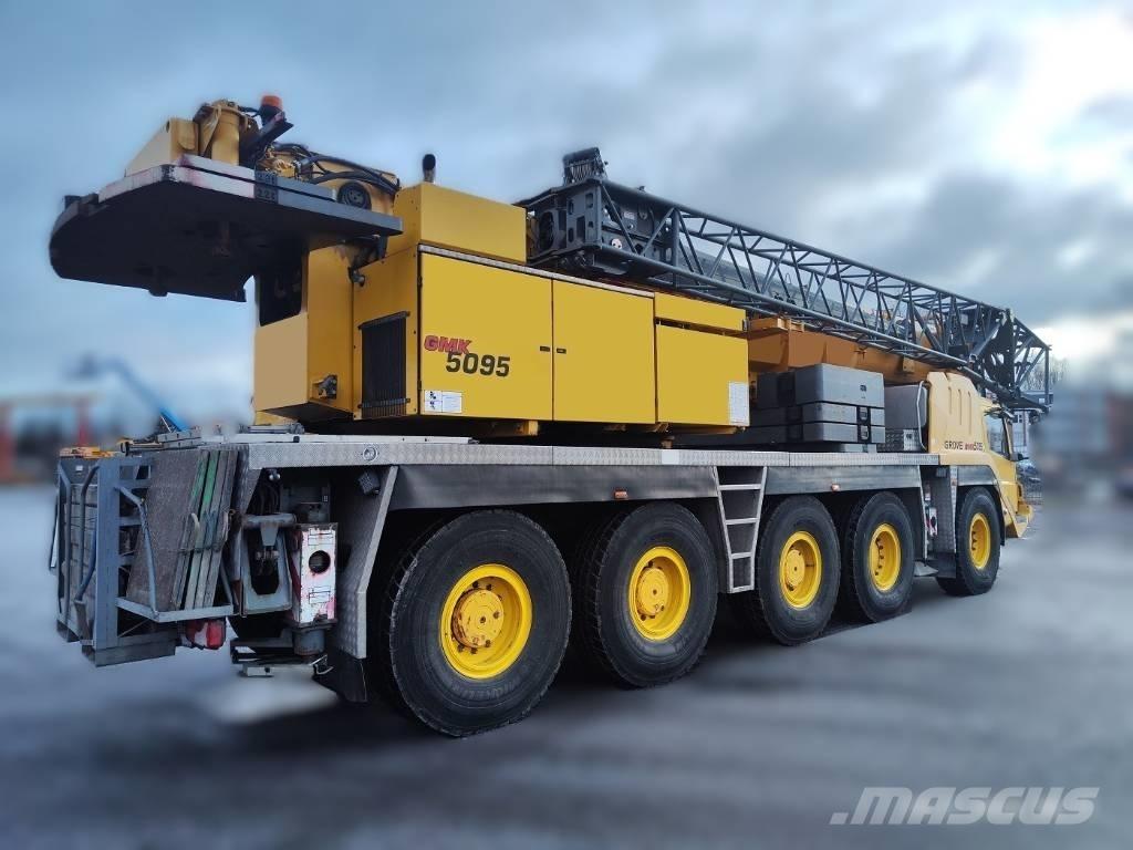 Grove GMK 5095 رافعات صالحة لكل أنواع الطرق