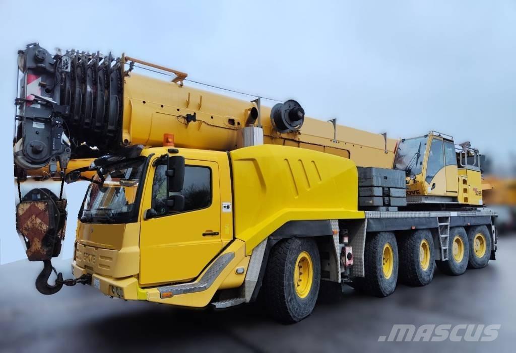 Grove GMK 5095 رافعات صالحة لكل أنواع الطرق