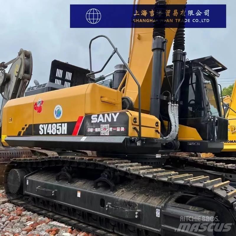 Sany sy 485 حفارات زحافة