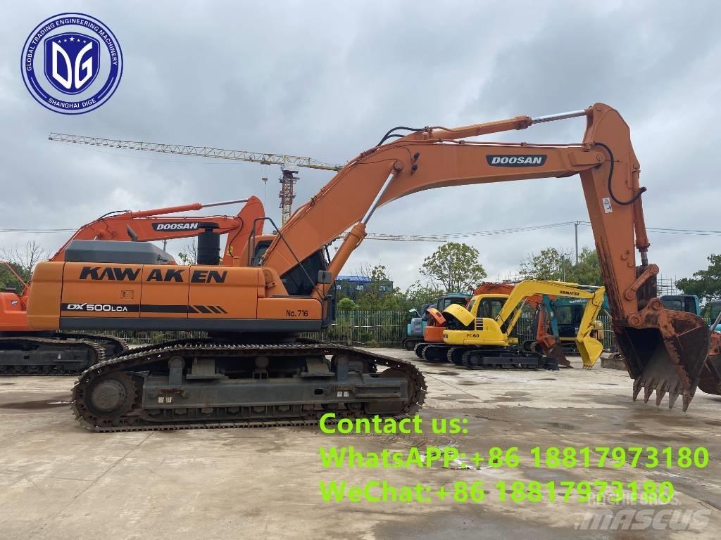 Doosan DX 500 LC-9C حفارات زحافة
