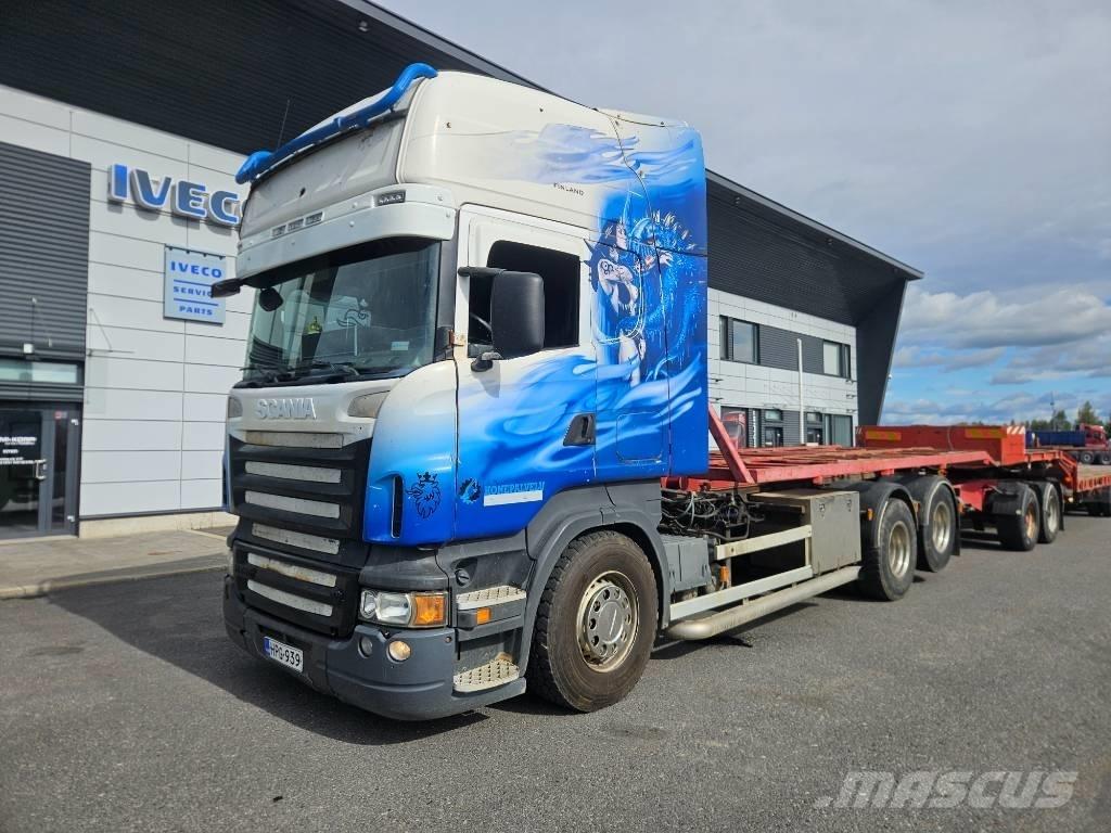 Scania R580 6x2 شاحنات الرافعات الخطافية