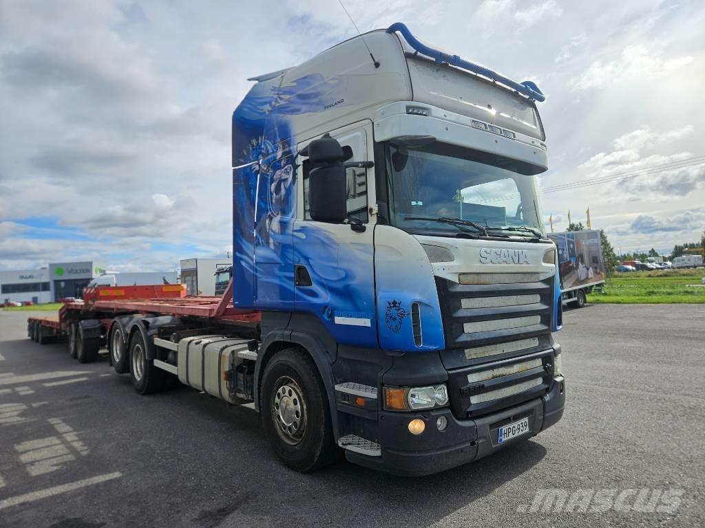 Scania R580 6x2 شاحنات الرافعات الخطافية