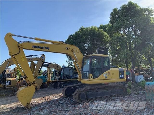 Komatsu PC 160 حفارات زحافة