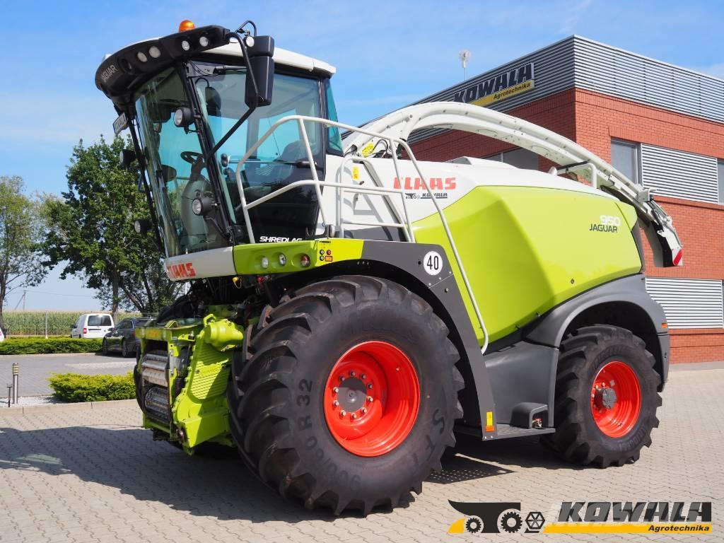 CLAAS Jaguar 950 4x4 علافات ذاتية الدفع