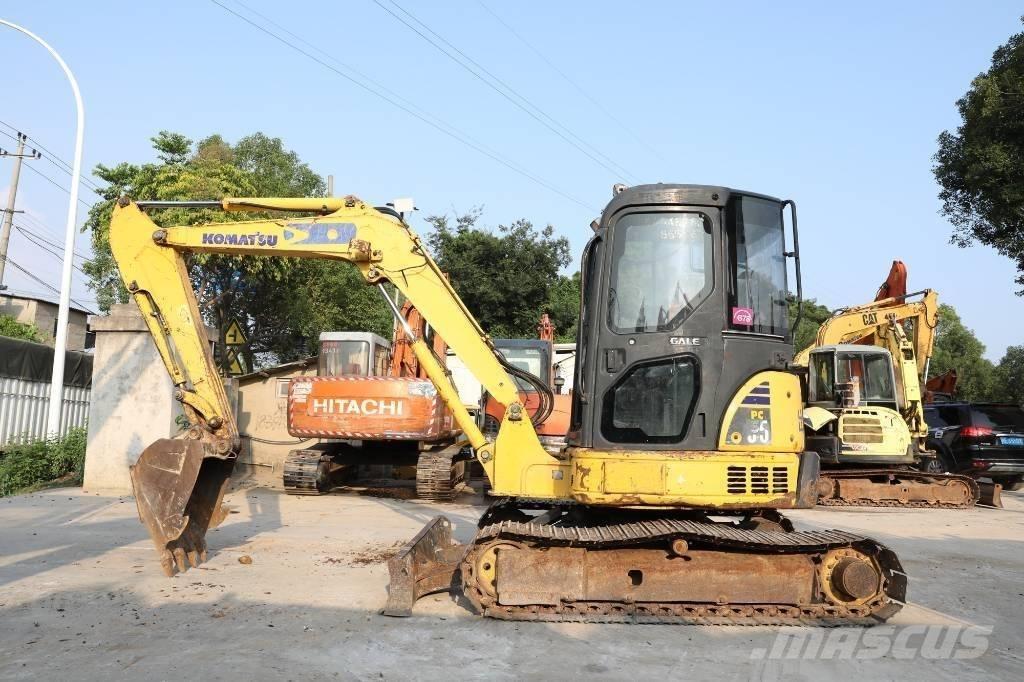 Komatsu PC 55 MR-2 حفارات صغيرة أقل من 7 طن (حفارات صغيرة)