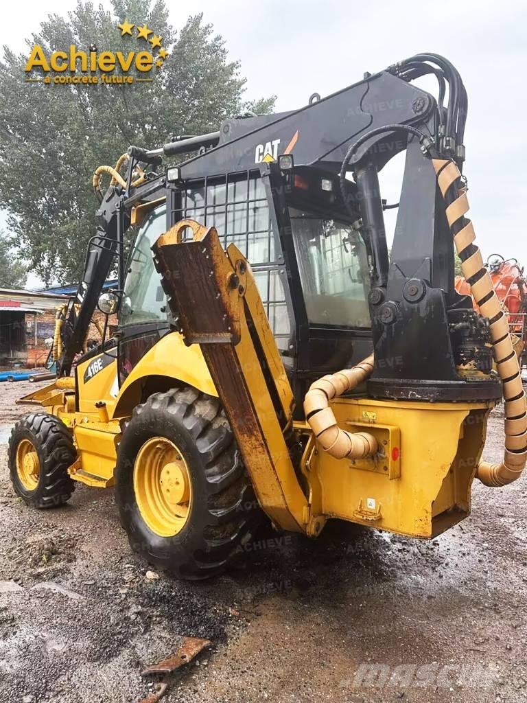 CAT 416 E لوادر ذات جرافات عكسية