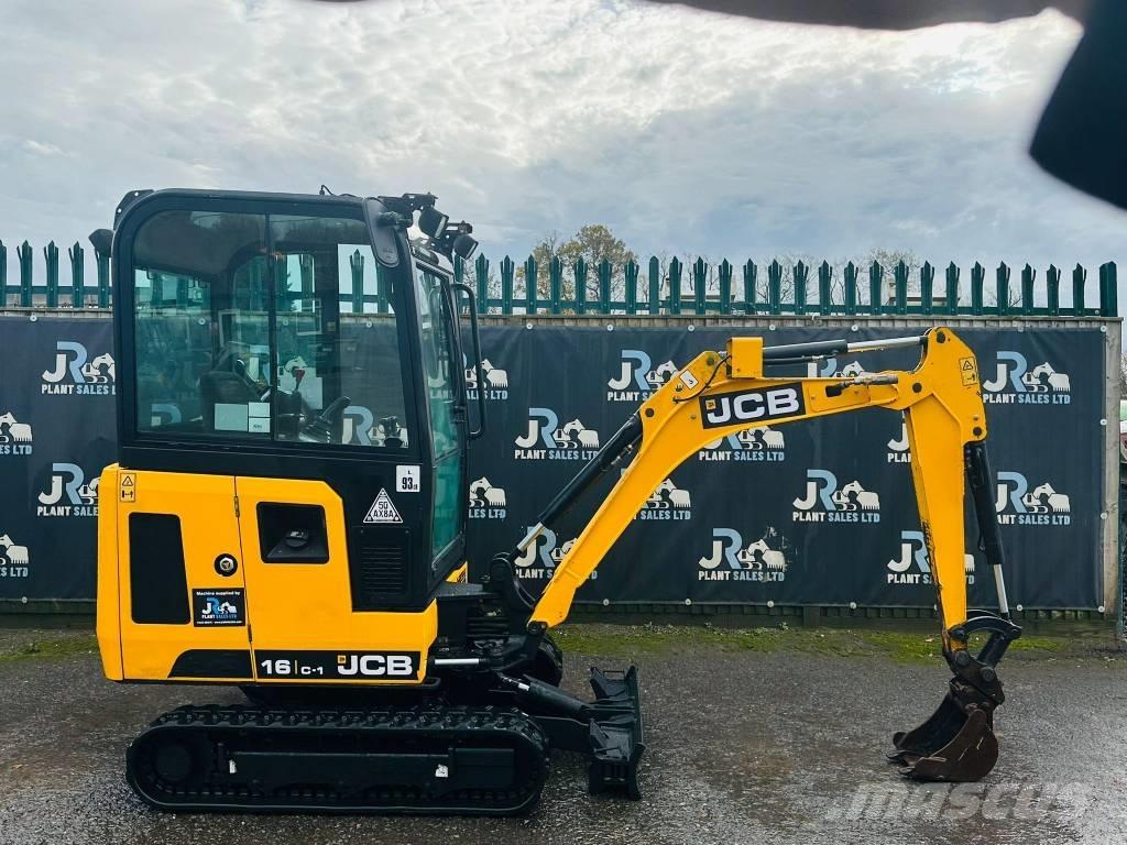 JCB 16 C-1 حفارات صغيرة أقل من 7 طن (حفارات صغيرة)
