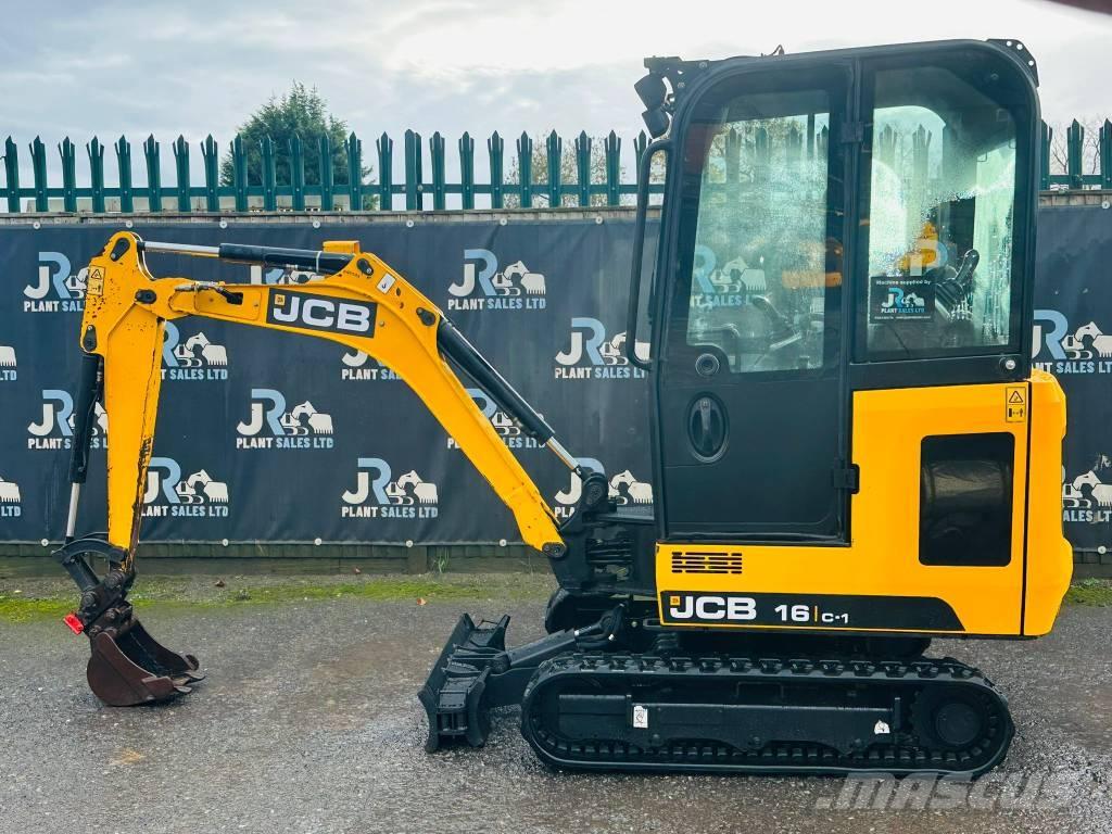 JCB 16 C-1 حفارات صغيرة أقل من 7 طن (حفارات صغيرة)
