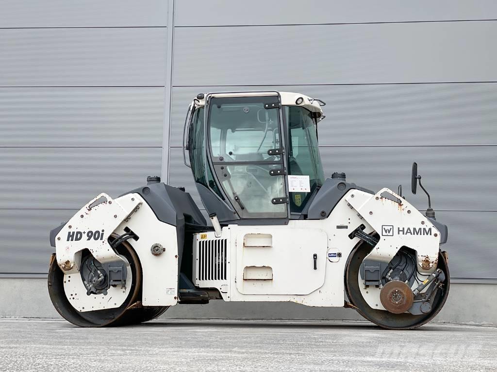 Hamm HD+ 90I VV مداحل ثنائية الاسطوانة