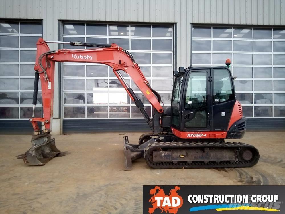 Kubota KX 080-4 حفارات وسط 7 طن - 12 طن