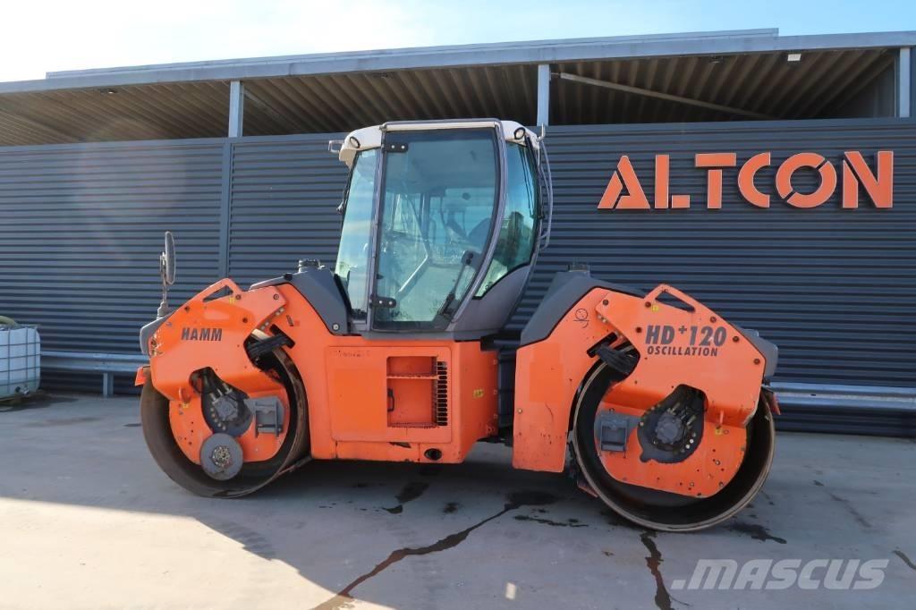 Hamm HD+ 120 VO مداحل ثنائية الاسطوانة