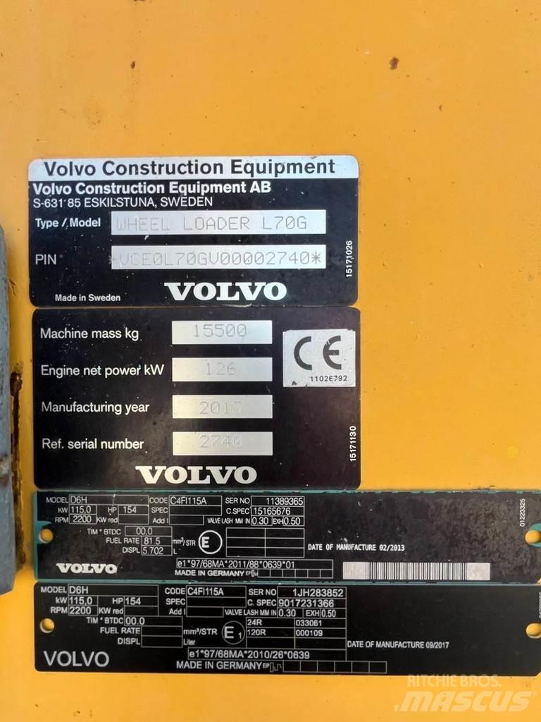 Volvo L70G لوادر بعجل