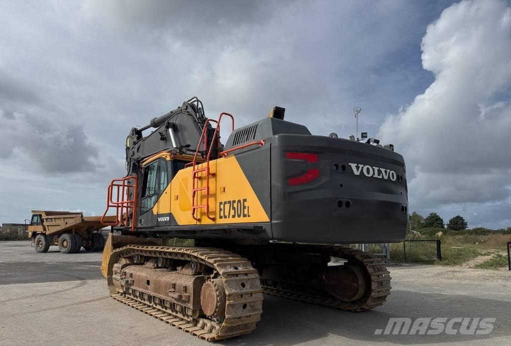 Volvo EC 750 EL حفارات زحافة