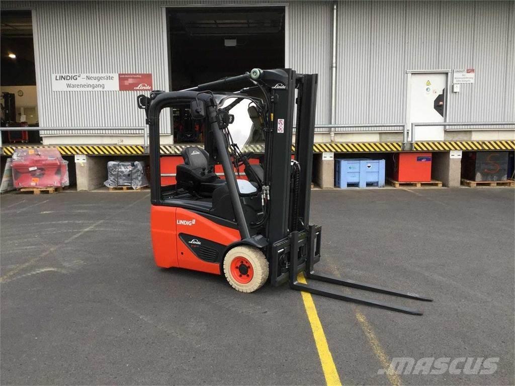 Linde E12 شاحنات ذات رافعات شوكية تعمل بالكهرباء