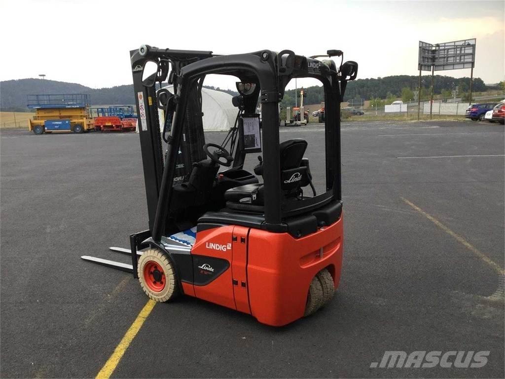 Linde E12 شاحنات ذات رافعات شوكية تعمل بالكهرباء