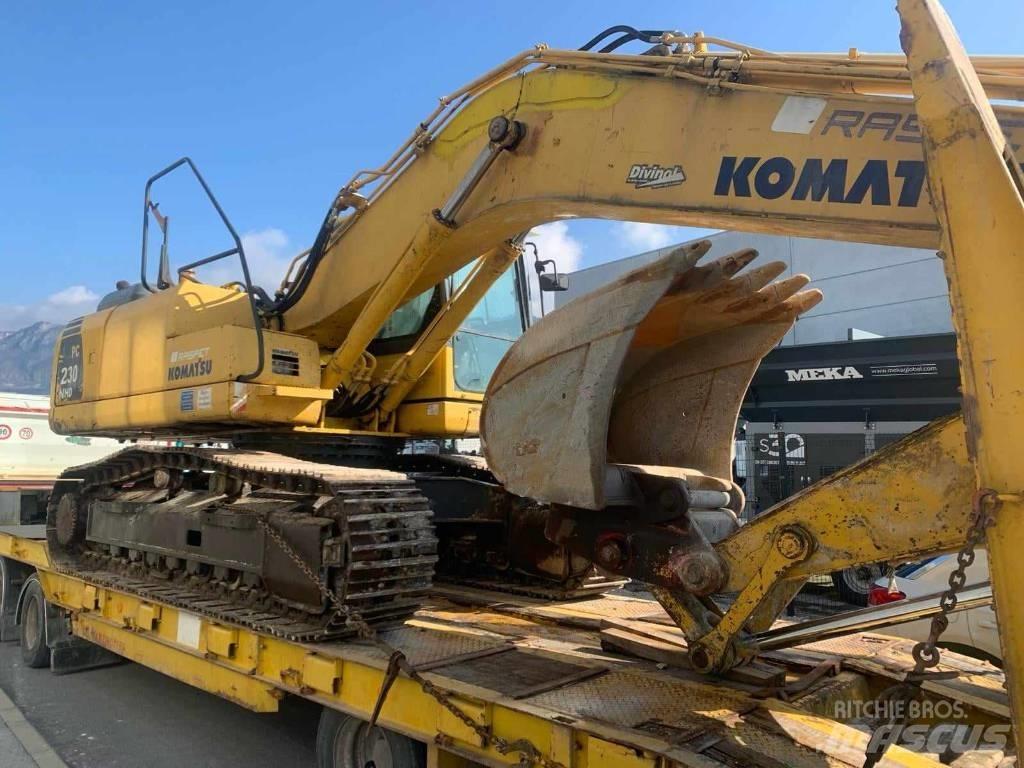Komatsu PC 230 NHD حفارات زحافة