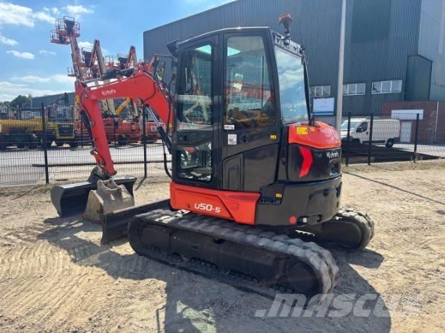 Kubota U 50-5 حفارات صغيرة أقل من 7 طن (حفارات صغيرة)