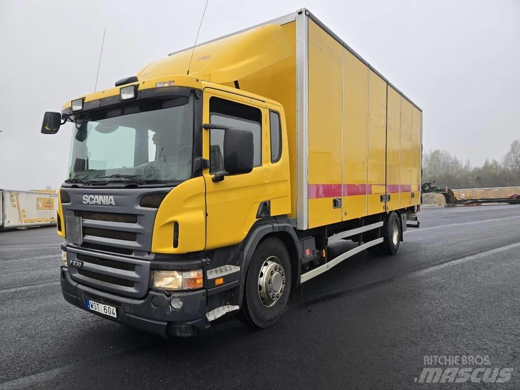 Scania P 230 DB شاحنات ذات هيكل صندوقي