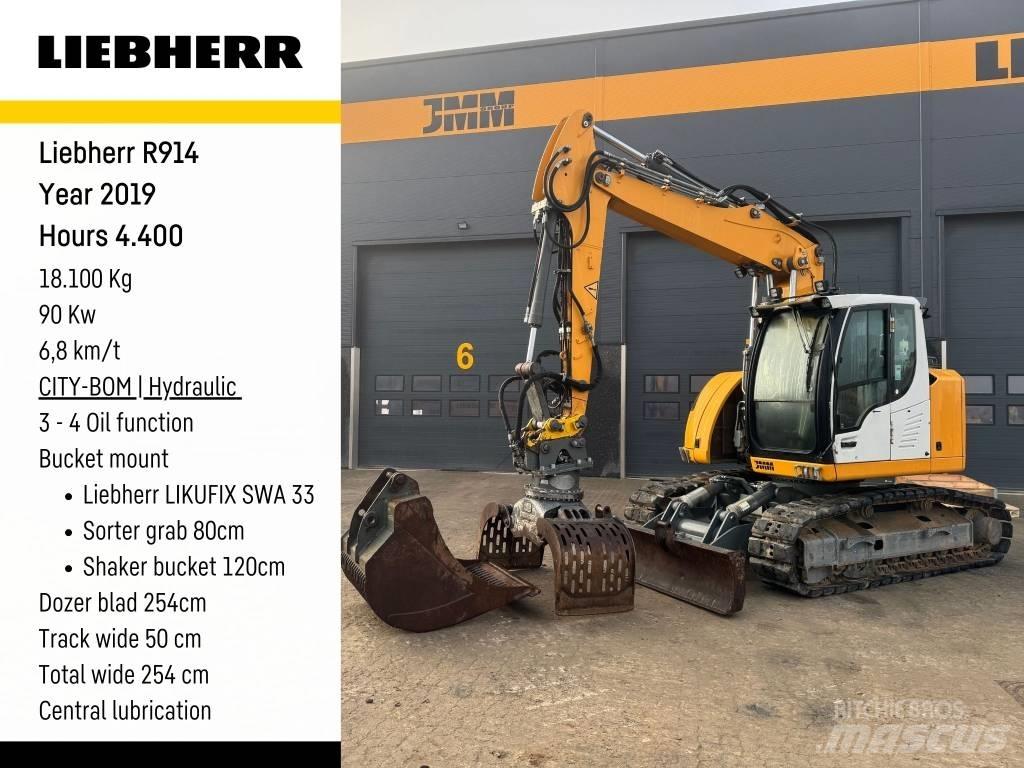 Liebherr R 914 حفارات زحافة