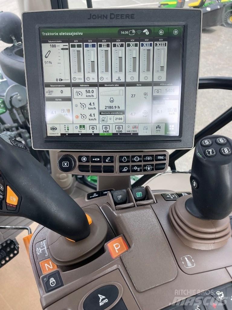 John Deere 6155 R الجرارات