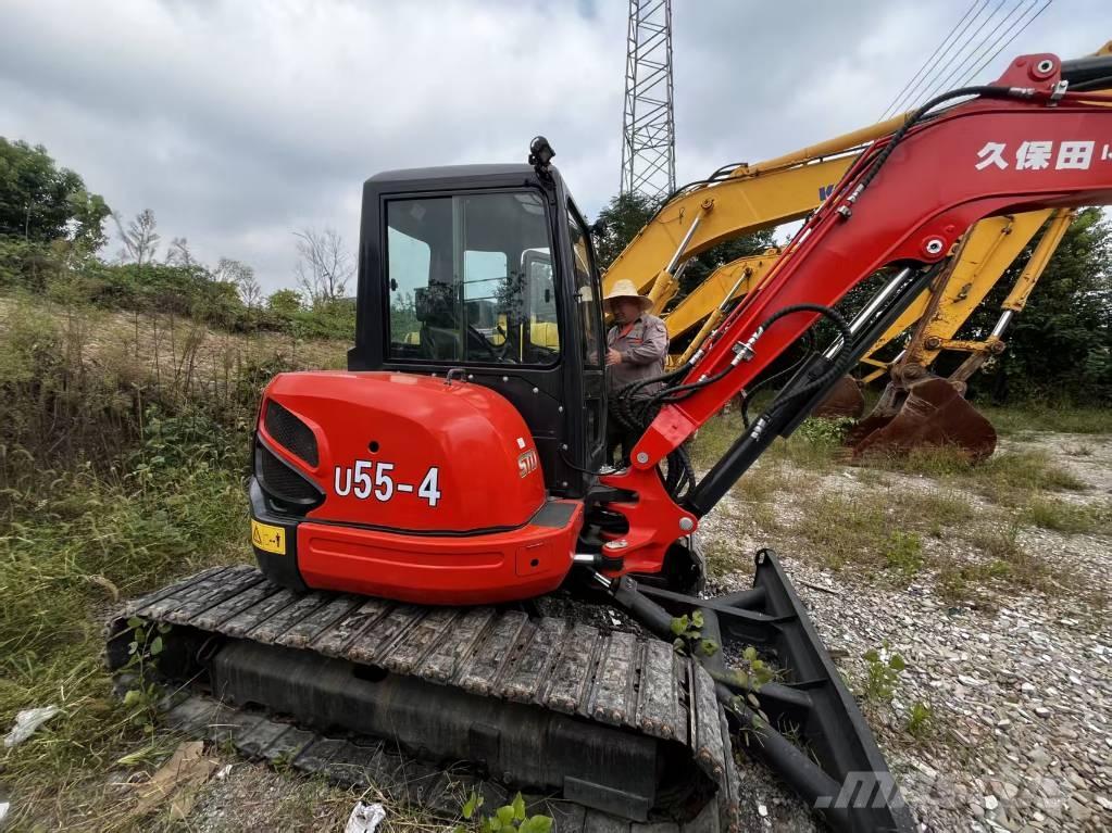 Kubota U 55-4 حفارات صغيرة أقل من 7 طن (حفارات صغيرة)