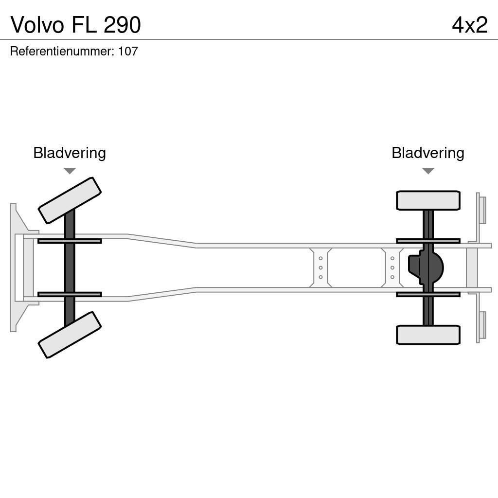 Volvo FL 290 شاحنات الرافعات الخطافية