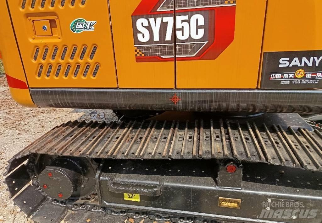 Sany SY 75 C حفارات زحافة