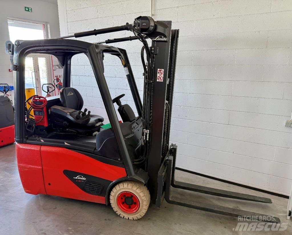 Linde E16/386-02 شاحنات ذات رافعات شوكية تعمل بالكهرباء