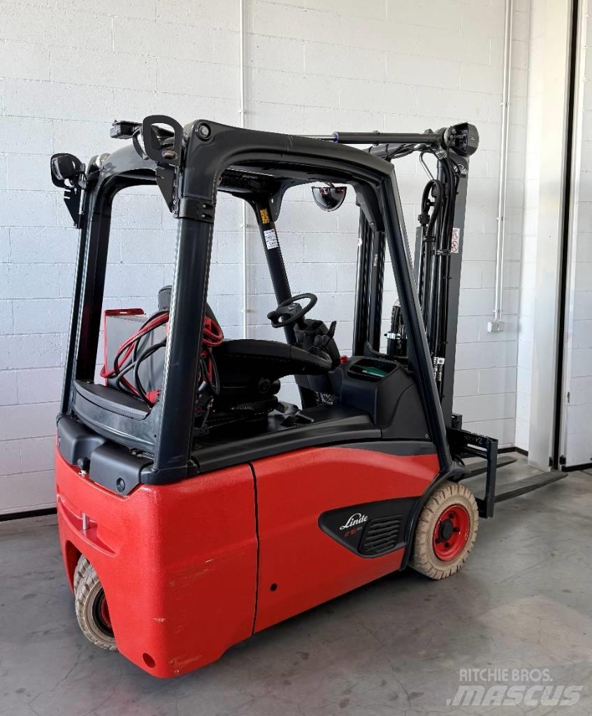 Linde E16/386-02 شاحنات ذات رافعات شوكية تعمل بالكهرباء