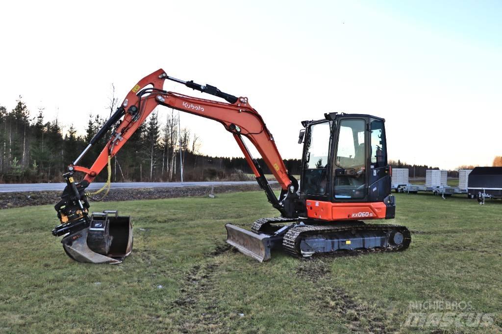 Kubota KX060-5 حفارات صغيرة أقل من 7 طن (حفارات صغيرة)