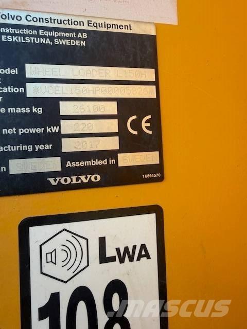 Volvo L 150 H لوادر بعجل
